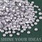 Resin Rhinestones for Crafting with Jewelry Glue, 1 Box Clear Flatback Crystals with 3Pcs 10ml Glue for Bedazzling Crafts DIY Nail Art Makeup,Non Hotfix Gems for Clothing Shoes